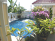 Swimming-Pool bei laufender Gegenstromanlage